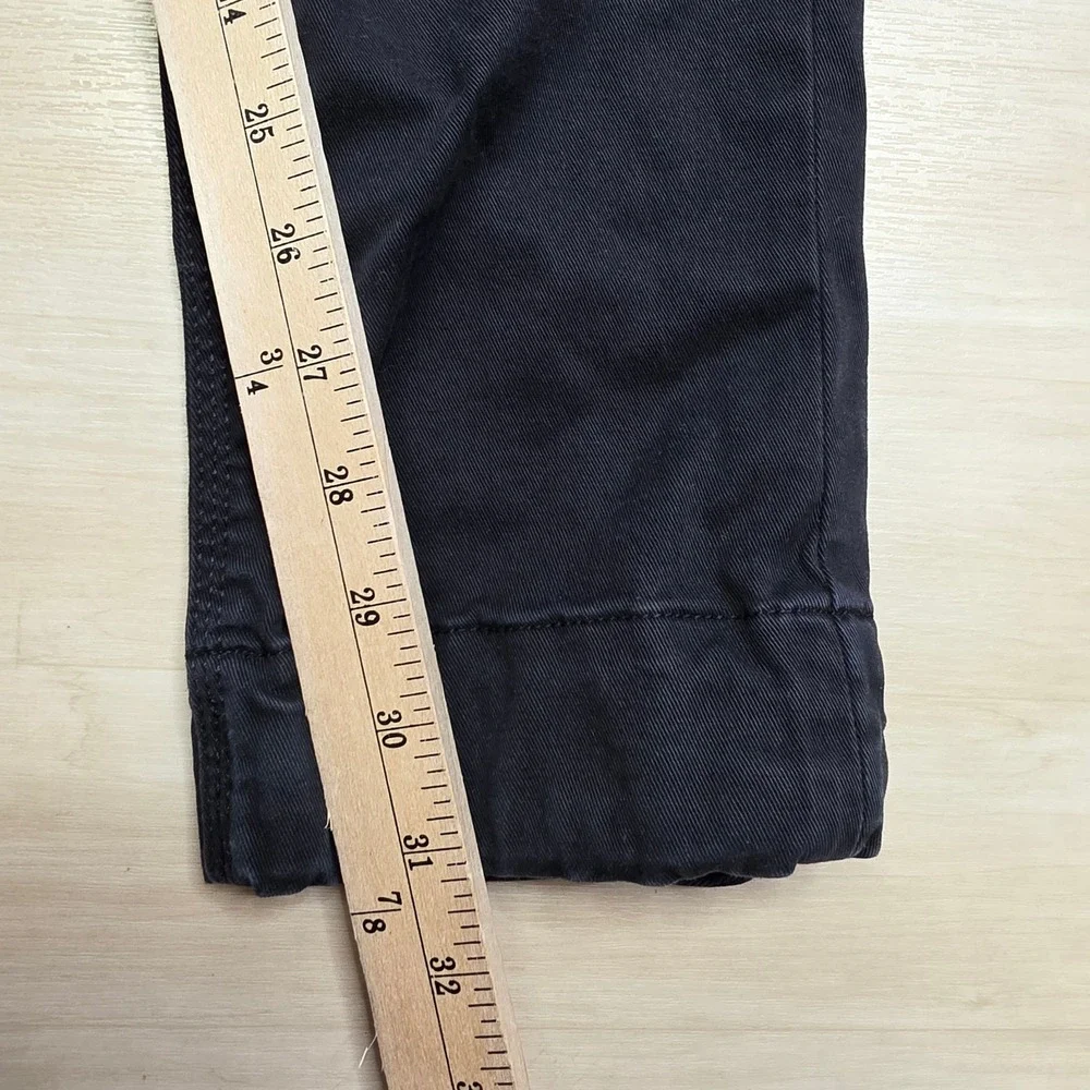 DUER Men's Live Free Adventure Pant Black Slim Tapered 31x32 Gusseted Crotch